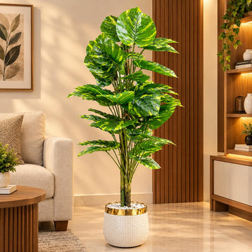 Premium Tropical Leaf Planter