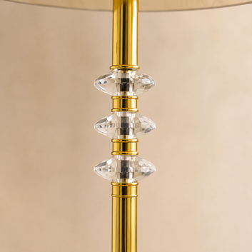 Crystal Tyres Floor Lamp