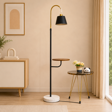 Curved Study Floor Lamp