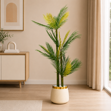 Royal Palm Artificial Tree with Planter