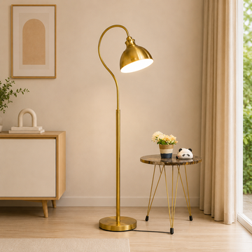 Brass Floor Lamp